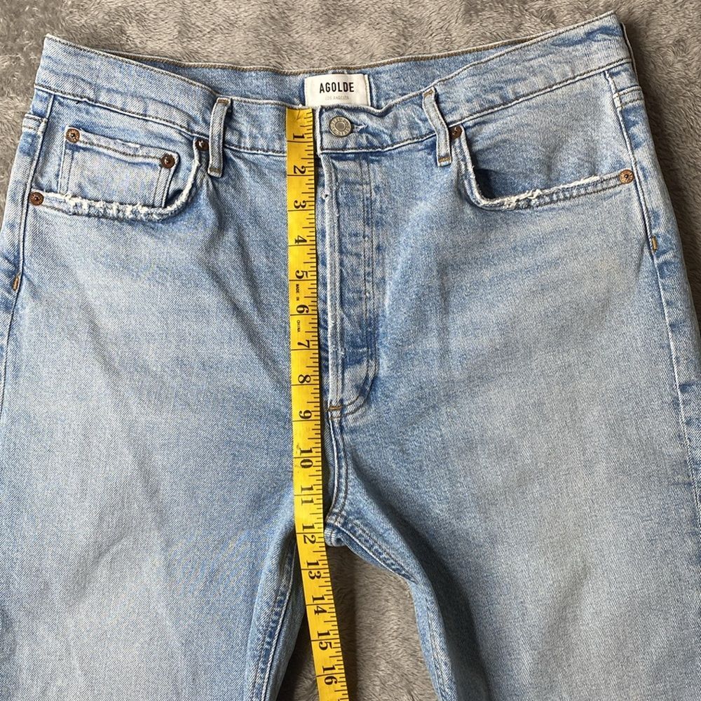 AGOLDE Riley High Rise Crop Jeans - Picture 9 of 11